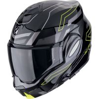 Scorpion Bukósisak EXO-TECH EVO Conquer Black - Neon Yellow