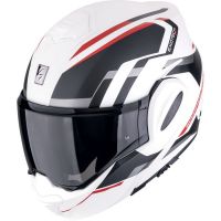 Scorpion Bukósisak EXO-TECH EVO Furio Matt White - Black - Red