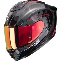 Scorpion Bukósisak EXO-1500 Carbon Air Mundi Black-Red