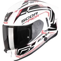 Scorpion Bukósisak EXO-530 Air Slope White-Black-Red