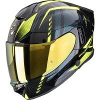 Scorpion Bukósisak EXO-530 Air Theras Black-Neon Yellow
