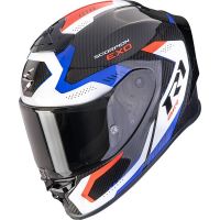 Scorpion Bukósisak EXO-R1 EVO Carbon Air Propel Black - White - Red