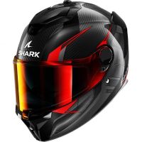 Shark Bukósisak Spartan GT Pro Carbon Kultram Carbon-Black-Red-DKR