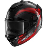 Shark Bukósisak Spartan GT Pro Carbon Ritmo Carbon-Black-Red-Grey-DRU