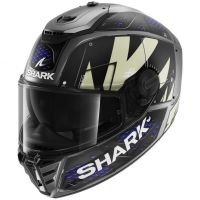 Shark Bukósisak Spartan RS Stingrey Mat Black-White-Blue-AAB