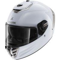 Shark Bukósisak Spartan RS Blank White-Silver-Glossy-W01